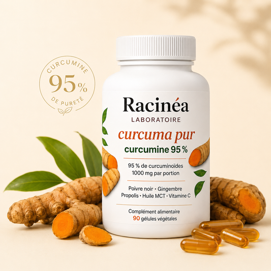 Curcuma 1000 — Curcuma Titré 95 % & Poivre Noir